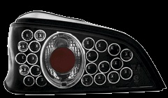 STOPURI LED PEUGEOT 106 FUNDAL NEGRU -cod RP06LLB