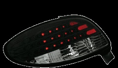 STOPURI LED PEUGEOT 206 CC FUNDAL NEGRU -COD RP01CCLB