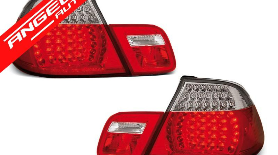 Stopuri LED Rosu Alb potrivite pentru BMW E46 04.99-03.03 CABRIO