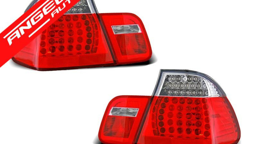 Stopuri LED Rosu Alb potrivite pentru BMW E46 09.01-03.05 SEDAN