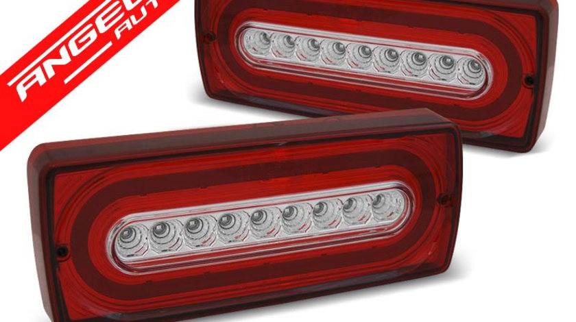 Stopuri LED Rosu Alb potrivite pentru MERCEDES W463 G-KLASA 90-12