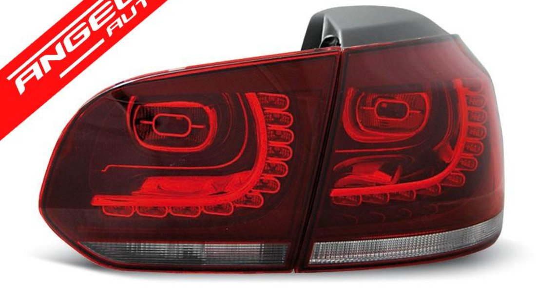 Stopuri LED Rosu Alb potrivite pentru VW GOLF 6 10.08-12