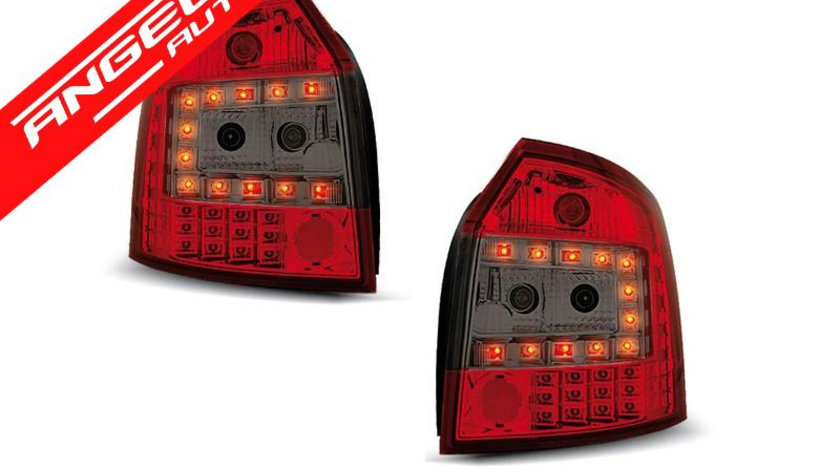 Stopuri LED Rosu Fumurii potrivite pentru AUDI A4 10.00-10.04 AVANT