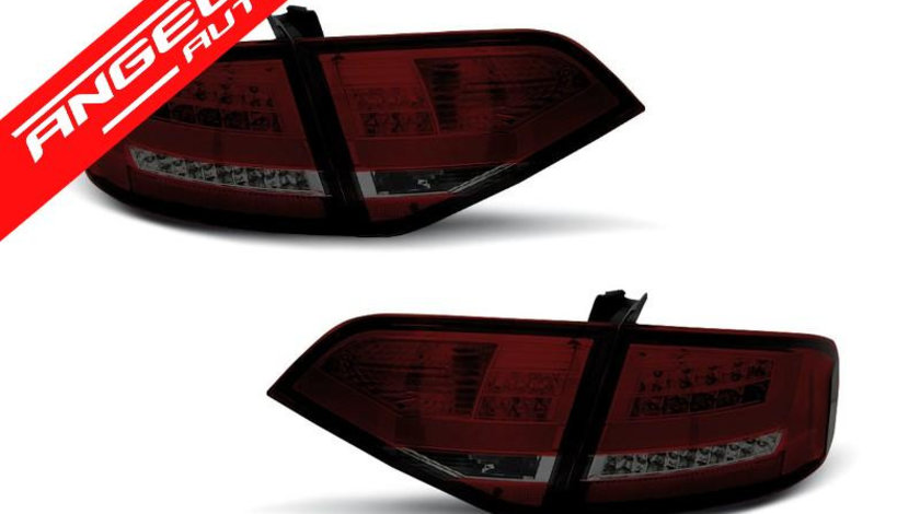 Stopuri LED Rosu Fumurii potrivite pentru AUDI A4 B8 08-11