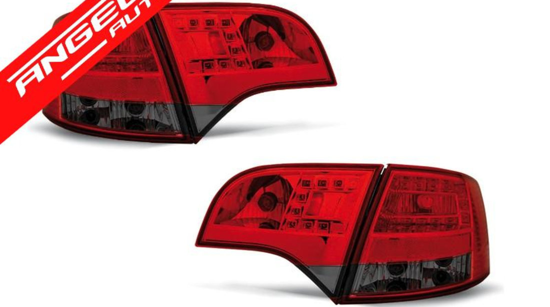 Stopuri LED Rosu Fumurii potrivite pentru AUDI A4 B7 11.04-03.08 AVANT