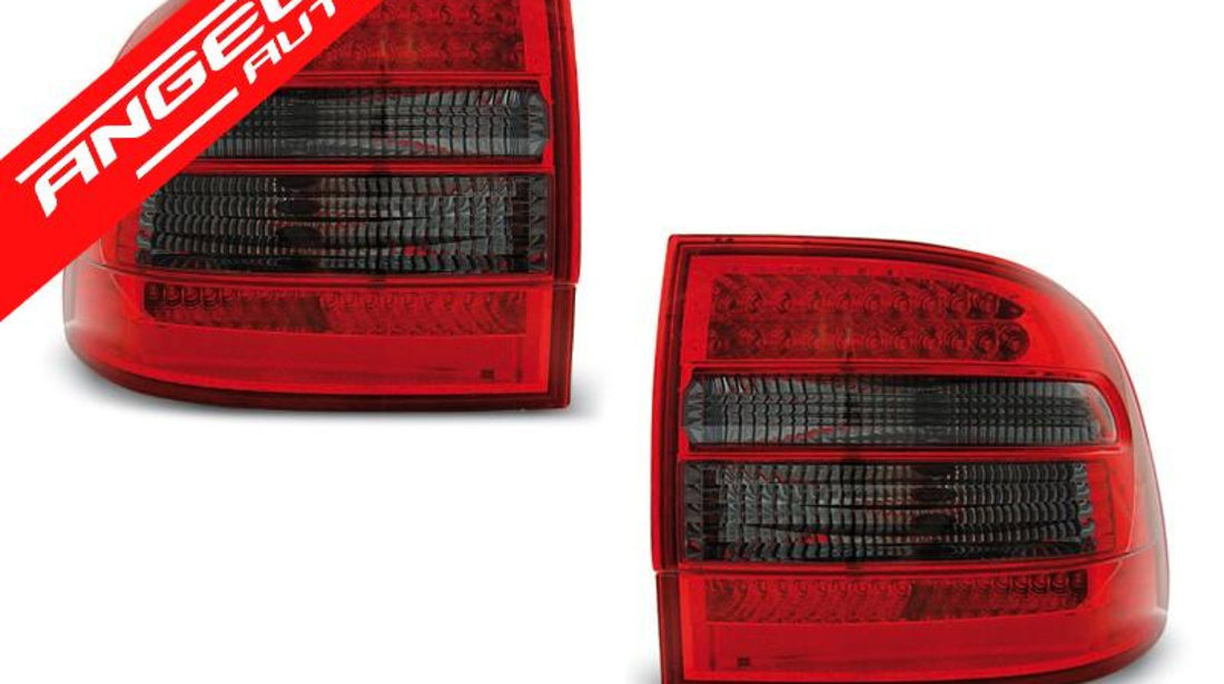 Stopuri LED Rosu Fumurii potrivite pentru PORSCHE CAYENNE 02-06