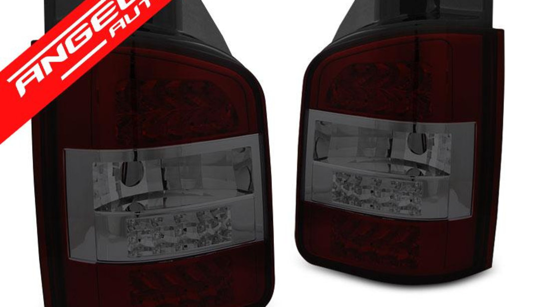 Stopuri LED Rosu Fumurii potrivite pentru VW T5 10-15 TRANSPORTER