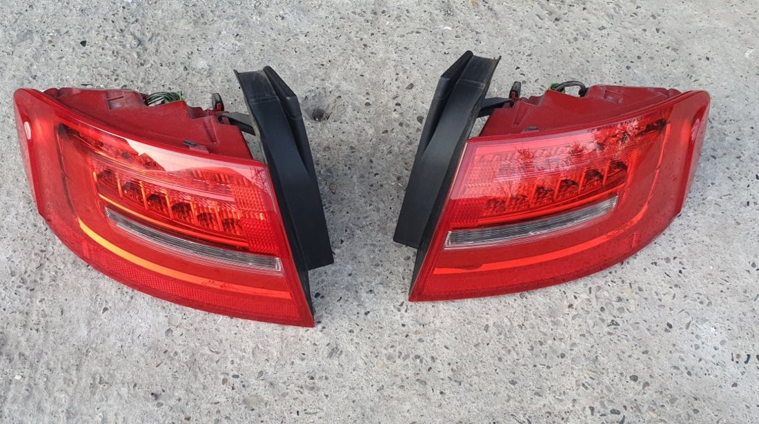 Stopuri LED stanga dreapta AUDI A4 B8 Facelift berlina 2012 2013 2014 2015