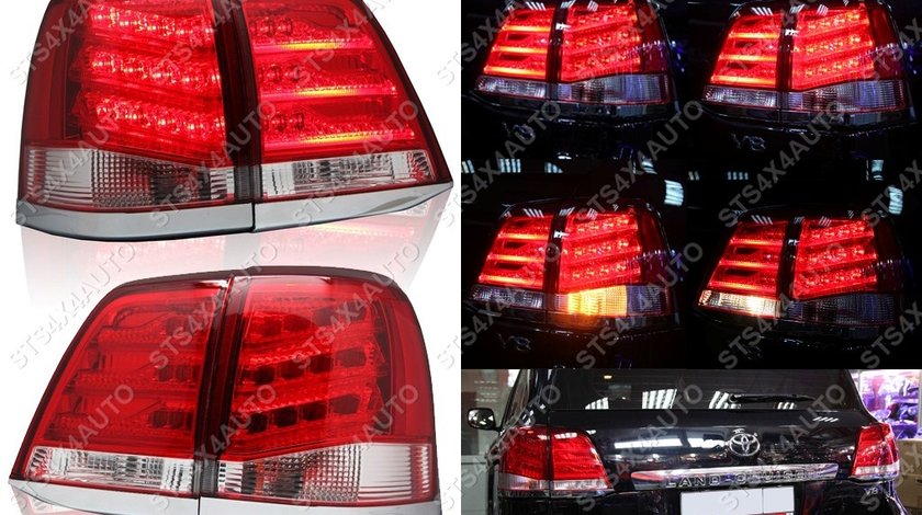 STOPURI LED TOYOTA LAND CRUISER FJ200 2008-2013 [DESIGN LX 2013]