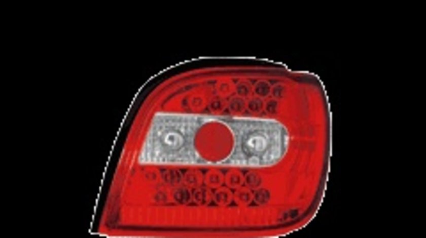 STOPURI LED TOYOTA YARIS FUNDAL ROSU-CRISTAL -cod RT03LLRC