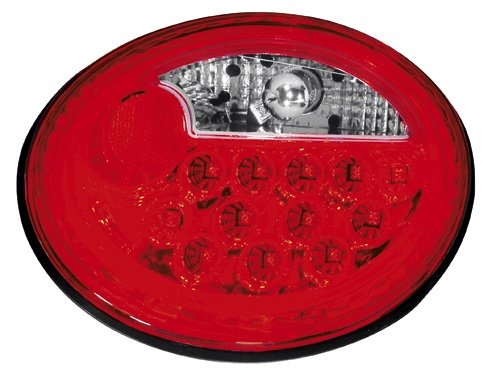 STOPURI LED VW BEETLE FUNDAL ROSU-CRISTAL -cod RV33LLRC