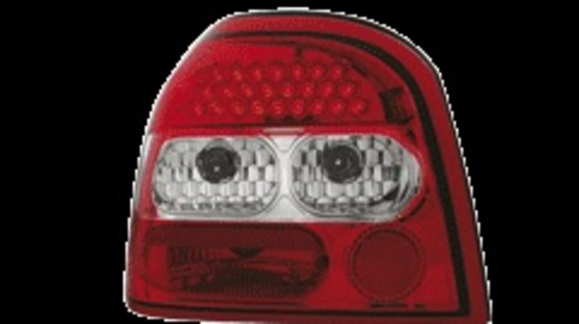 STOPURI LED VW GOLF 3 FUNDAL ROSU-CRISTAL -cod RV01LRC