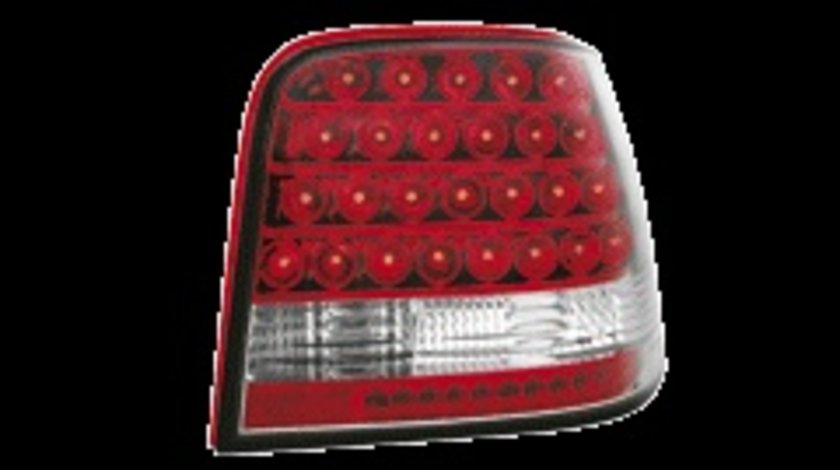 STOPURI LED VW GOLF 4 FUNDAL ROSU-CRISTAL -cod RV02ALRCR