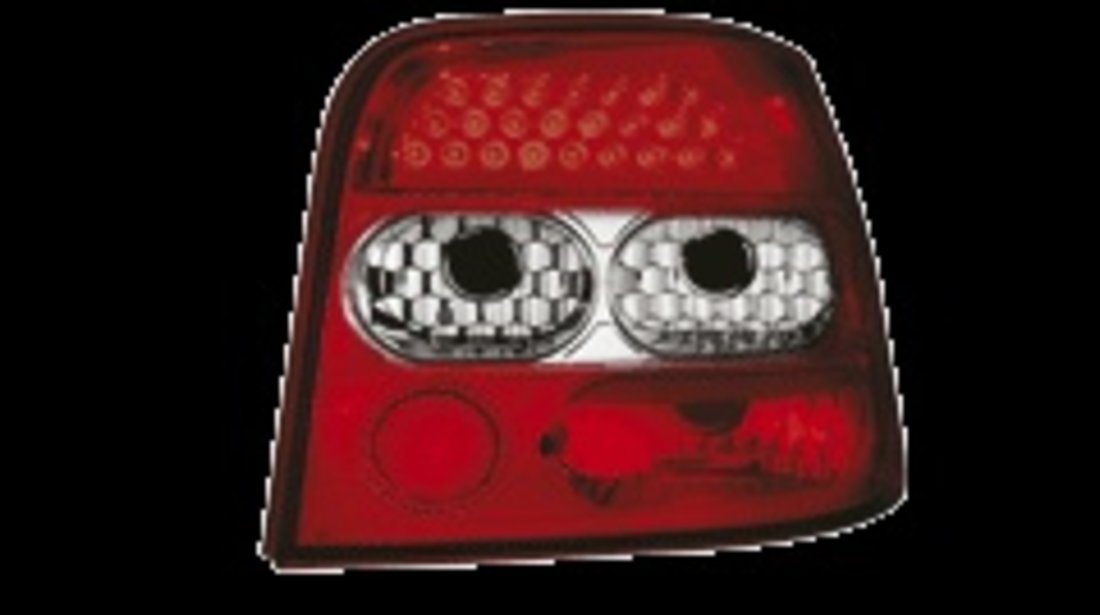 STOPURI LED VW GOLF 4 FUNDAL ROSU-CRISTAL -cod RV02LRC