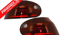 Stopuri LED VW Golf V 5 (2004-2009) Rosu Inchis