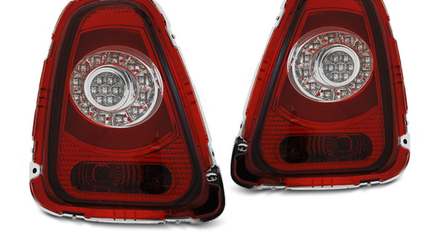 Stopuri MINI COOPER R56 / R57 2010-2014 Rosu Alb model LED BAR
