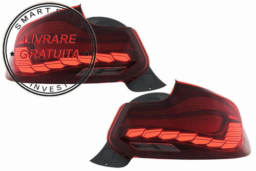 Stopuri OLED BMW Seria 2 F22 F23 M2 F87 (2014-2020) Semnal Dinamic Secvential
