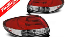 Stopuri PEUGEOT 206 10.98- Rosu Alb LED BAR