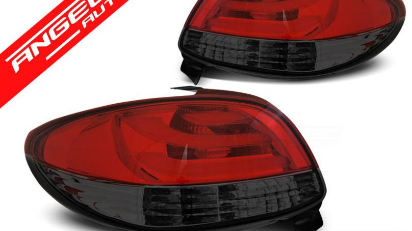 Stopuri PEUGEOT 206 10.98- Rosu Fumurii LED BAR