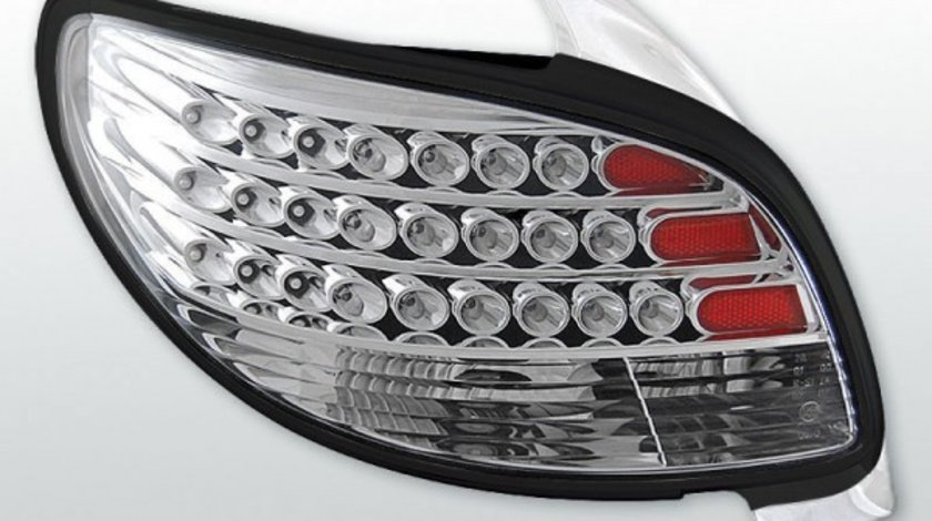 Stopuri Peugeot 206 model Cromat pe LED