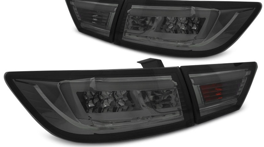 Stopuri RENAULT CLIO 4 dupa 2013- Hatchback LED BAR Fumuriu