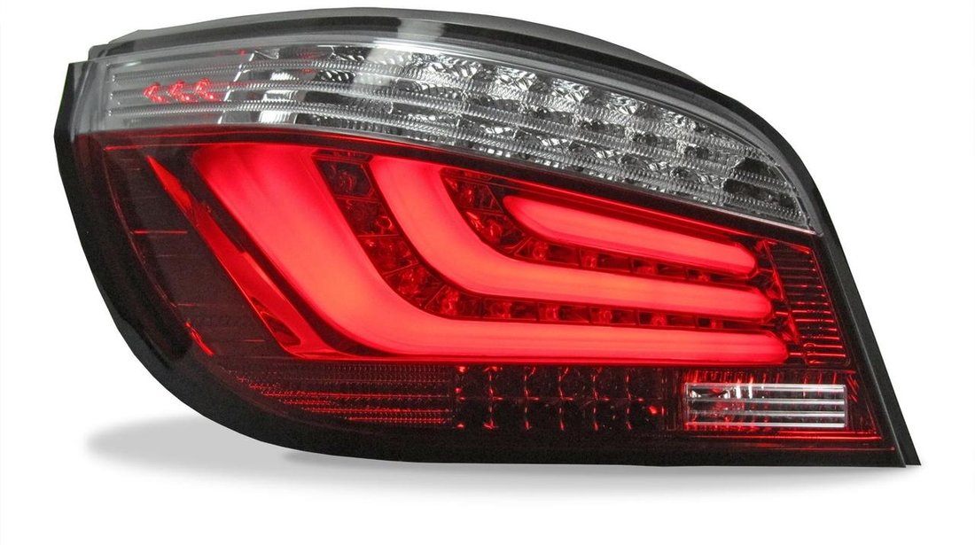 Stopuri rosii cu LED lightbar pentru BMW E60 Limo 2003-2007