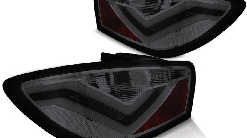 Stopuri SEAT IBIZA 6J 3usi 2008-2012 Rosu Fumuriu LED BAR