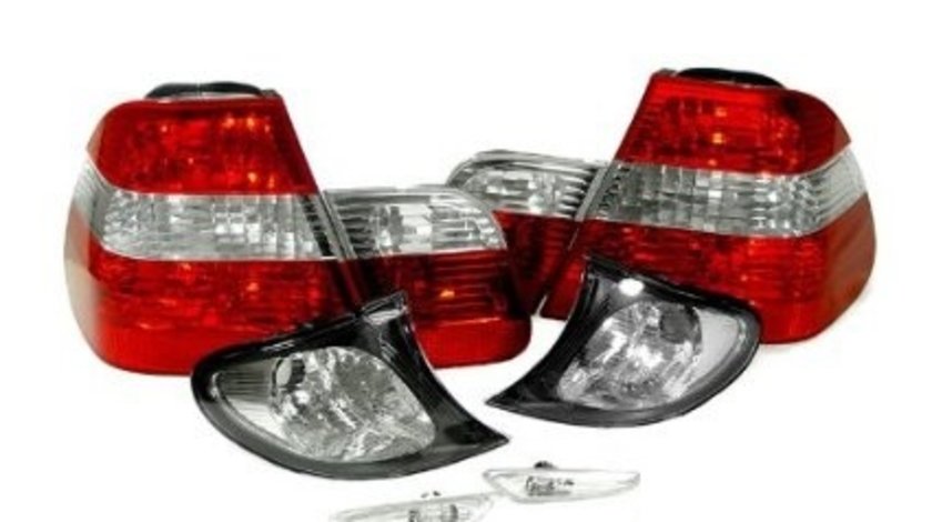Stopuri semnalizari laterale frontale BMW Seria 3 E46 1998 2005 - SET 8 piese