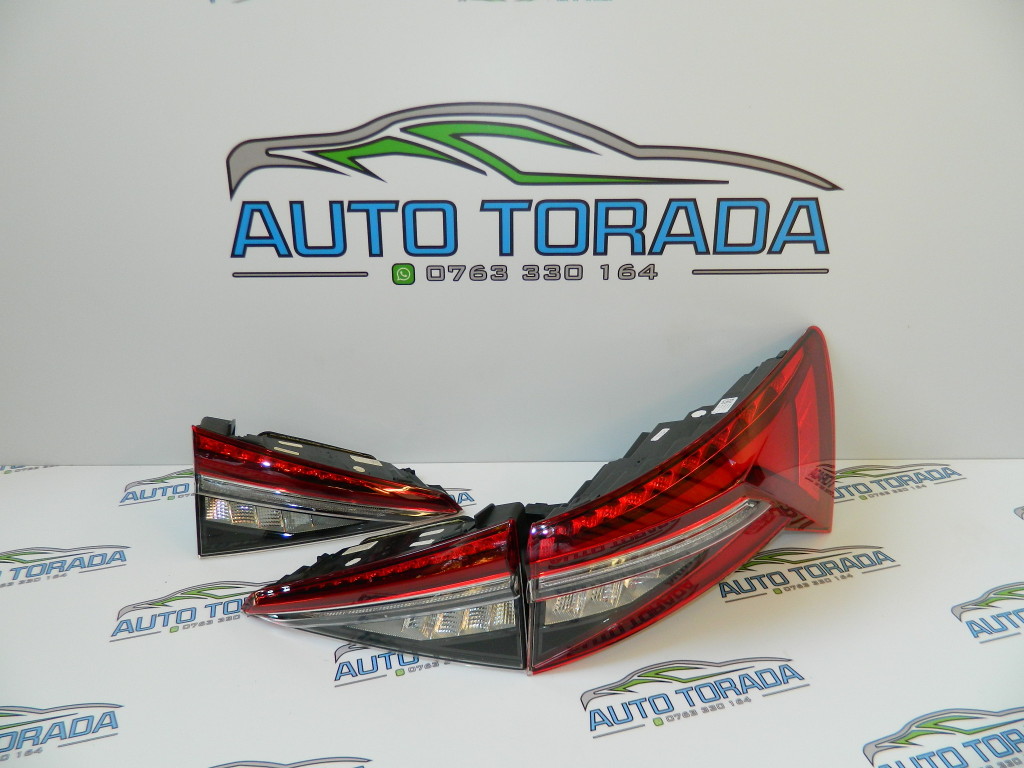 Stopuri, Stop stanga dreapta Led Crystal Lighting Skoda Kodiaq Facelift 2021 2022 2023 2024