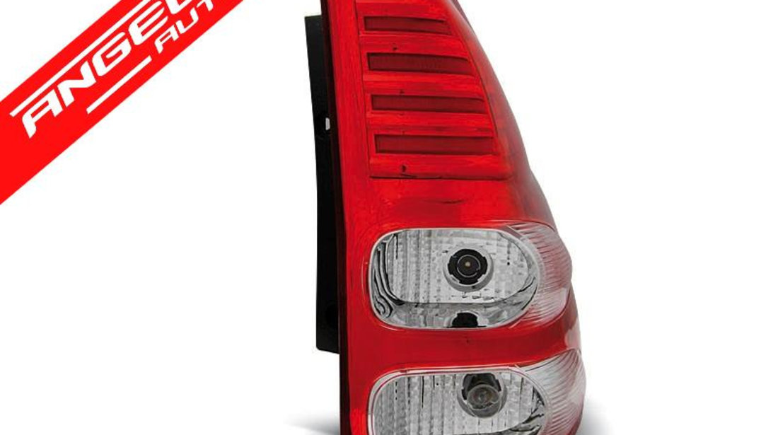 Stopuri TOYOTA LAND CRUISER 120 03-09 Rosu Alb LED