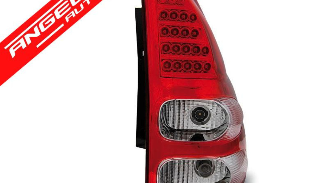 Stopuri TOYOTA LAND CRUISER 120 03-09 Rosu Alb LED