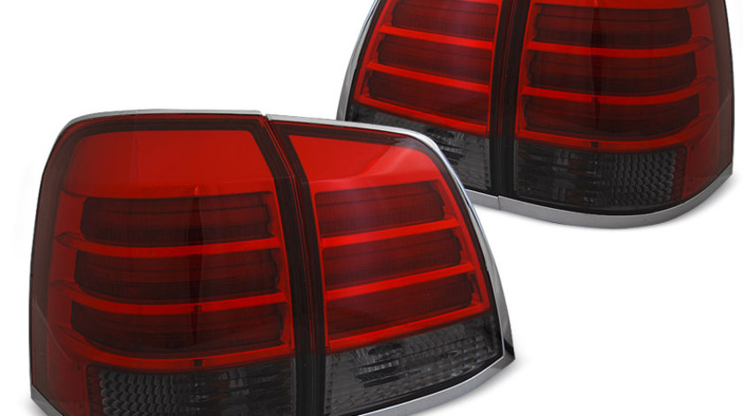 Stopuri Toyota Land Cruiser FJ200 2007-2015 Rosu Fumuriu pe LED
