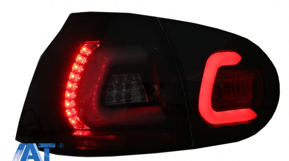 Stopuri TUBE LED BAR compatibil cu VW Golf 5 V (2004-2009) Negru Fumuriu Urban Style