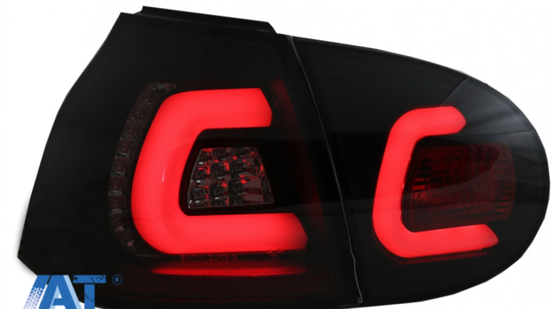 Stopuri TUBE LED BAR compatibil cu VW Golf 5 V (2004-2009) Negru Fumuriu Urban Style