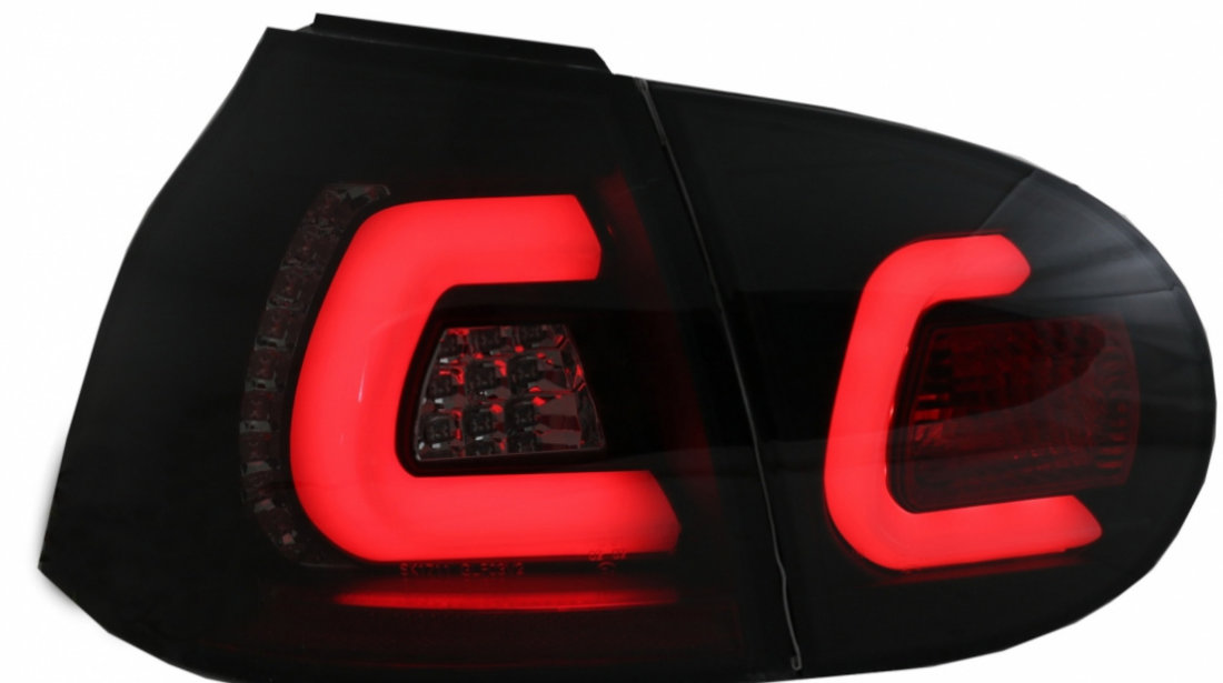 Stopuri TUBE LED BAR compatibil cu VW Golf 5 V (2004-2009) Negru Fumuriu Urban Style TLVWG5LED