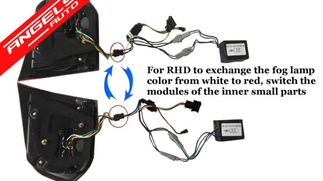 Stopuri VW Golf 6 (2008-2013) R20 Rosu Fumuriu Semnal Dinamic Full LED