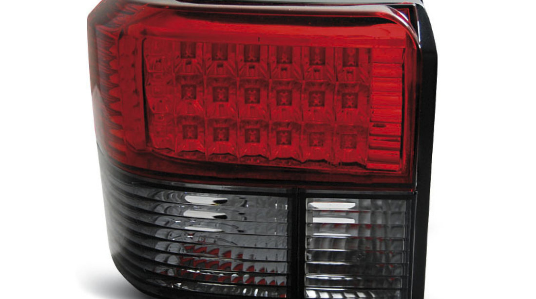 Stopuri VW T4 intre 1990 - 2003 Rosu Fumuriu pe LED