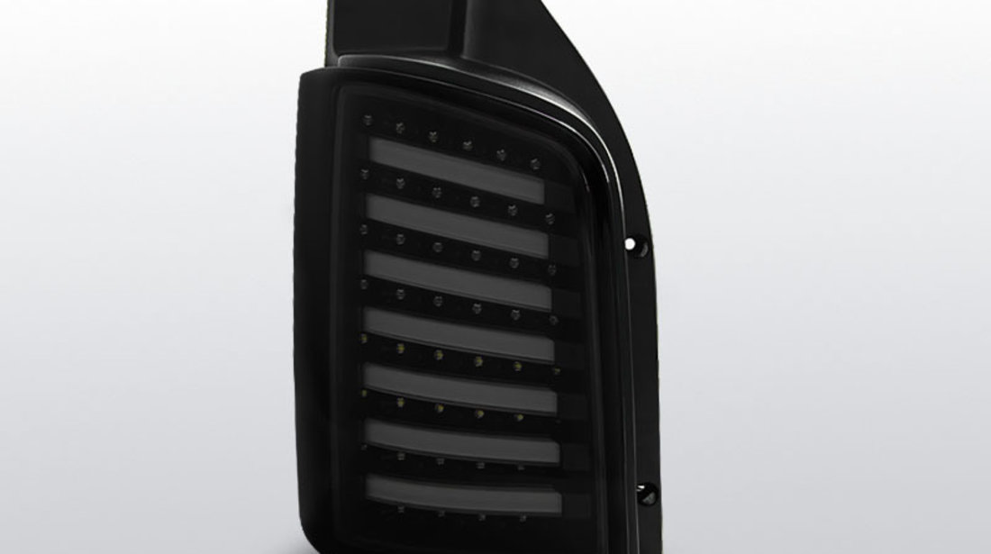 Stopuri VW T5 Fumuriu Negru pe LED (pentru varianta cu 2Usi in spate)