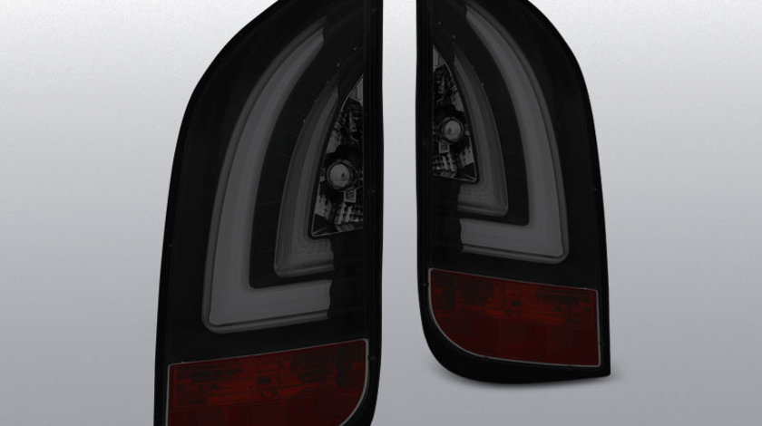 Stopuri VW UP! 3.2011- / SKODA CITIGO 12.2011- model negru-fumuriu cu LED BAR