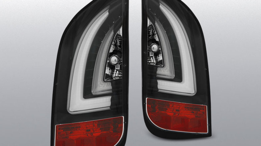 Stopuri VW UP! 3.2011- / SKODA CITIGO 12.2011- model negru cu LED BAR