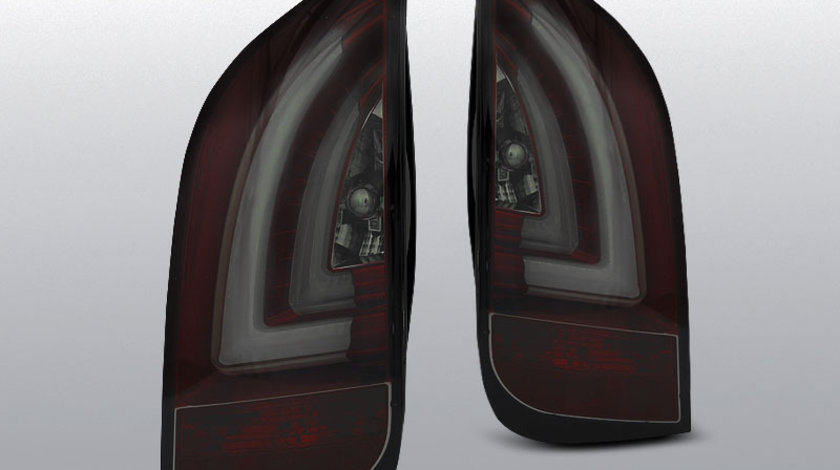 Stopuri VW UP! 3.2011- / SKODA CITIGO 12.2011- rosu-fumuriu cu LED BAR