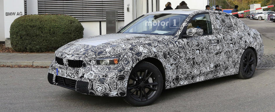 Sub camuflajul asta se ascunde viitorul BMW Seria 3. Gama G20 va fi lansata la finalul lui 2018 Sub camuflajul asta se ascunde viitorul BMW Seria 3. Gama G20 va fi lansata la finalul lui 2018