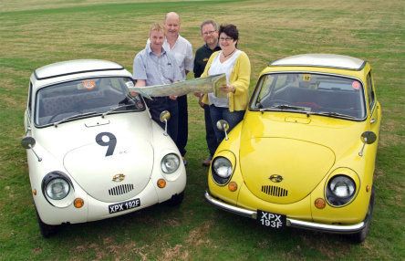 Subaru 360cc rally car Subaru 360cc rally car