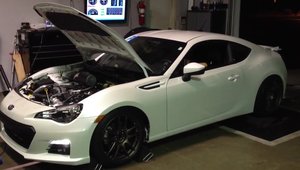 Subaru BRZ turbo pe dyno