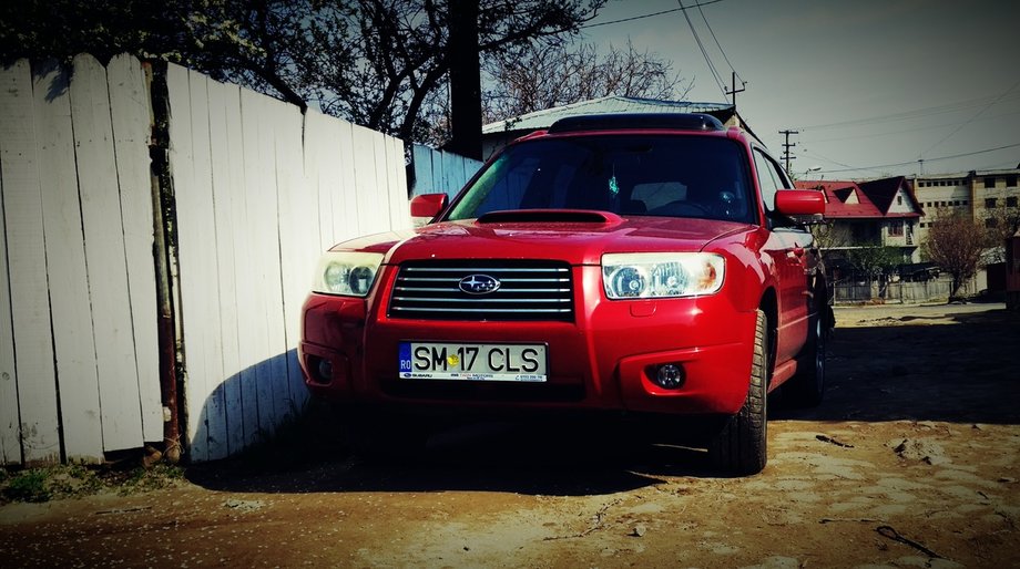 Subaru Forester XT 2.5T Red Suby