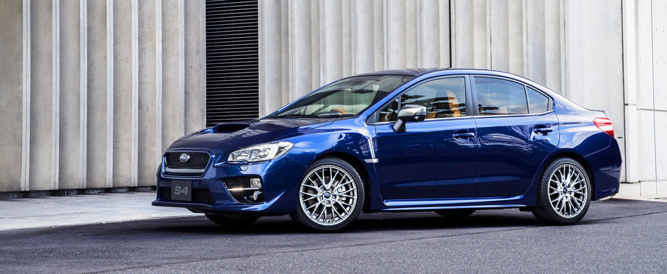 Subaru WRX S4 SporVita vine cu 300 CP si... piele italiana