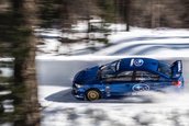 Subaru WRX STI pe pista de bob