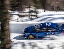 Subaru WRX STI pe pista de bob