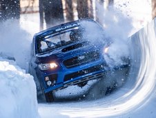Subaru WRX STI pe pista de bob
