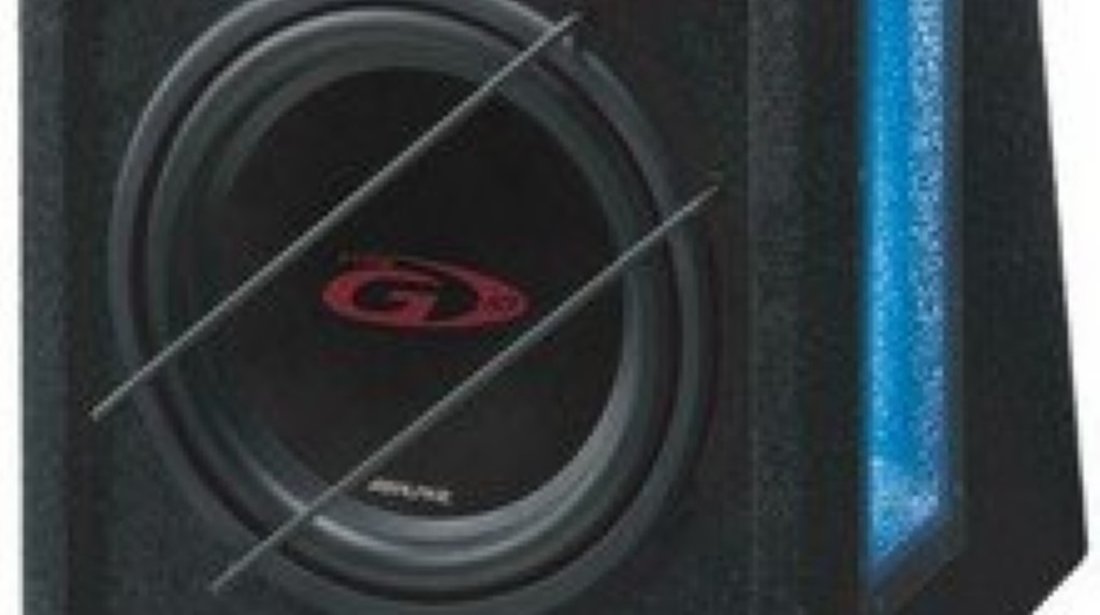 Subwoofer Alpine Sbg 844br 400w 120w Rms 319 LEI SUPER PRET